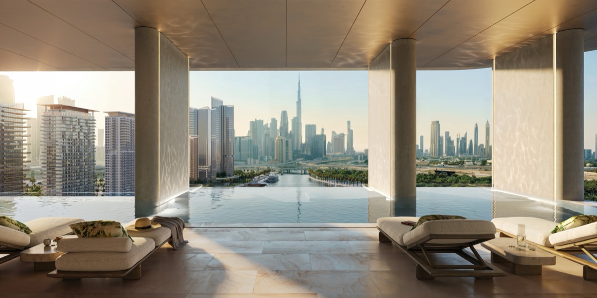 Artistry One d3 Dubai Infinity Pool Level 21
